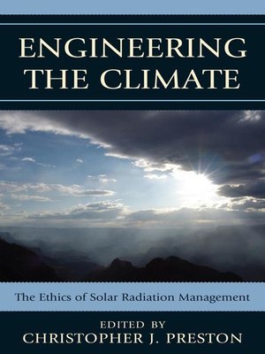 cover image of Engineering the Climate